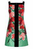 Hunter Bell - Roarke Dress in Evergreen Conservatory