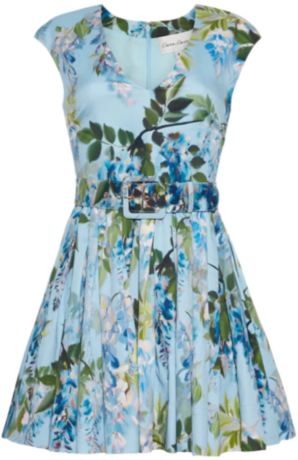 Cara Cara - Rosalia Dress in Wisteria Light Blue