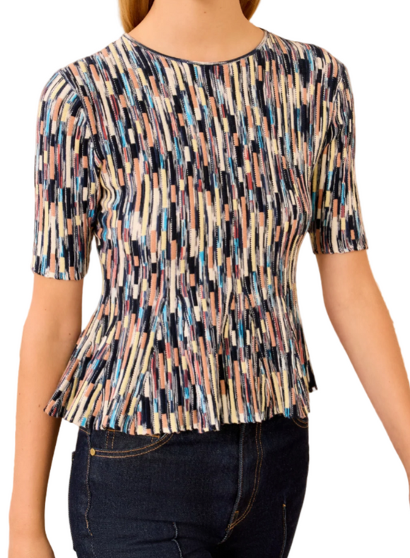 Ulla Johnson - Samira Multicolor Top in Oasis