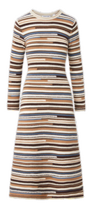 Veronica Beard - Sanders Knit Dress in Dark Acorn Multi