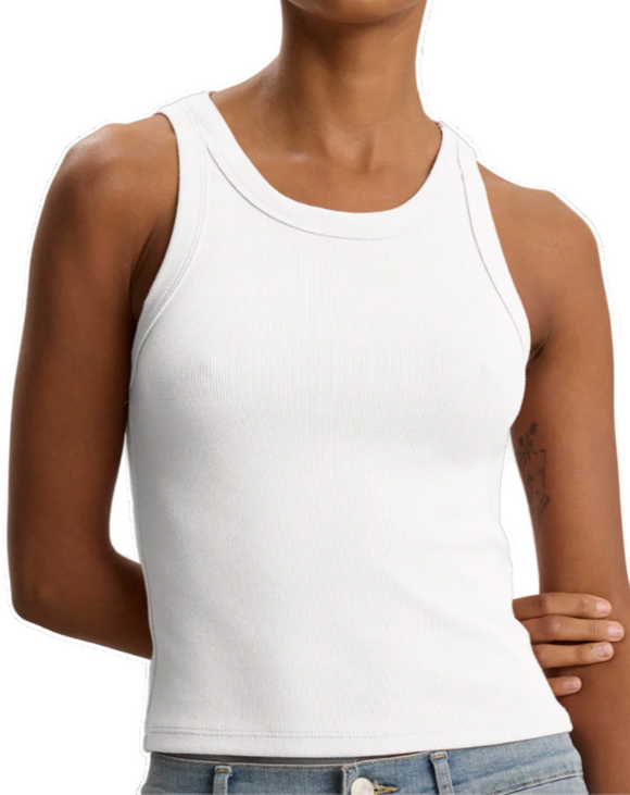 Velvet - Sari Tank in White