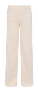 L'AGENCE - Scottie Wide Leg Pant in French Vanilla