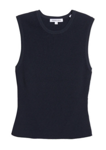 Veronica Beard - Crewneck Sid Sleeveless Pullover in Navy