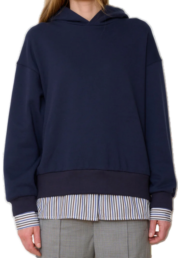 We-Ar4 - The Smart Hoodie in Midnight Navy Multi