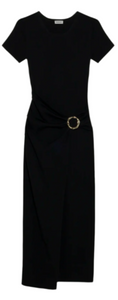 SIMKHAI - Soren T Shirt Dress in Black