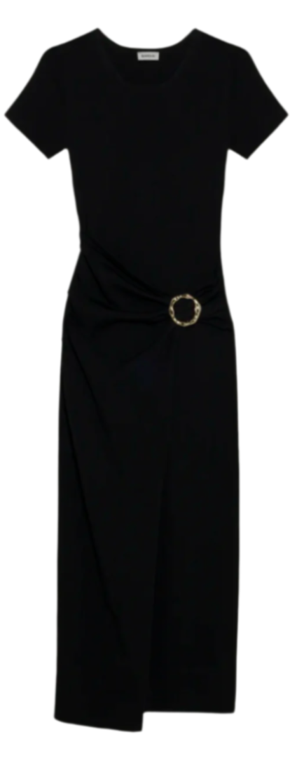 SIMKHAI - Soren T Shirt Dress in Black