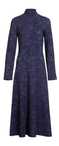 Tanya Taylor - Thea Dress in Maritime Blue/Mahogany Multi