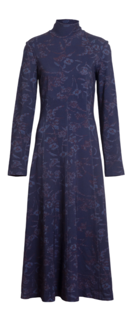 Tanya Taylor - Thea Dress in Maritime Blue/Mahogany Multi