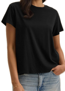 Velvet - Topanga Tee in Black