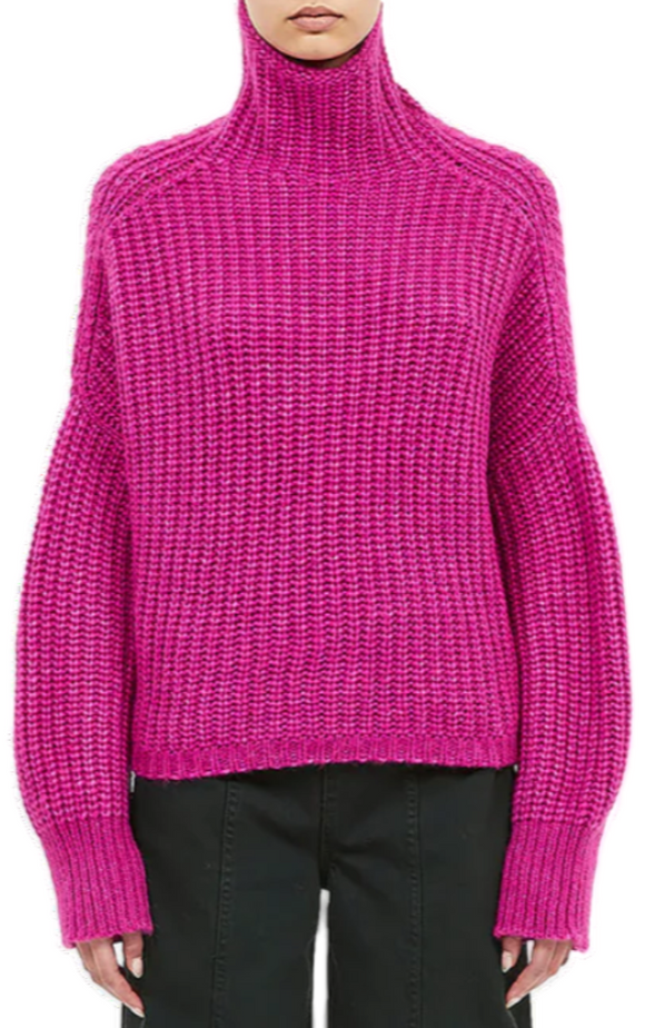 Ulla Johnson - Veron Alpaca Knit Turtleneck in Rose