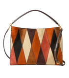 Veronica Beard - Patchwork Veronica Beard Vida in Espresso Multi