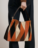 Veronica Beard - Patchwork Veronica Beard Vida in Espresso Multi