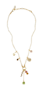 Mignonne Gavigan - Amora Necklace in White Multi