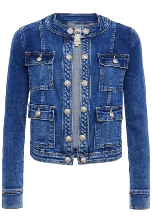 L'AGENCE - Yari Collarless Jacket in Rhodes
