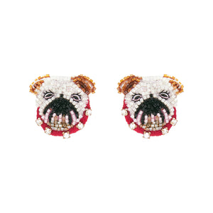 Mignonne Gavigan - Bulldog Stud Earring