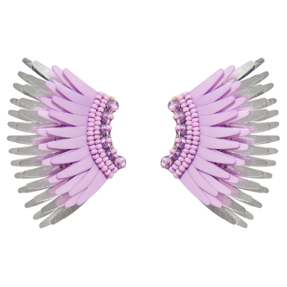 Mignonne Gavigan - Mini Madeline Earrings in Lilac