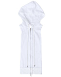 Veronica Beard - Hoodie Dickey in White