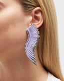 Mignonne Gavigan - Madeline Earring in Lilac & Silver